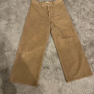 Wide-Leg Sailor corduroy pant
